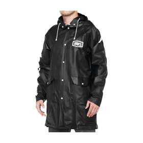 20040-00000 100% Torrent Mechanics Raincoat Small Black