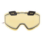 120128 Kimpex Ckx Snowmobile Replacement Electric Double Lens Goggle Yellow
