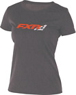 16850.203 Fxr Infinite Active Tee Womens Charcoal Tangerine