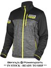 191100-0655 Fxr Elevation Tech Zip Up Sweatshirt Black Snowmobile Casual Winter