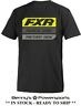 191313-1065 Fxr Race Division Black Snowmobile Offroad Motocross Casual Tee