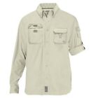 286428602 Polaris Mens Oyster Khaki Nylon Fisherman Long Sleeve 608766864838