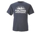 286777802 Polaris Mens Roseau Tee Heather Blue Size Small