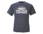 286777806 Polaris New Oem Roseau Tee Heather Blue Large