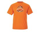 286778314 Polaris Mens Exhaust Tee Orange Size