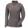 286784002 Polaris Womens Gray Tech Quarter Zip Insulating Mid Layer Small