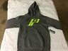 286857803 Polaris Retro Logo Hoodie Charcoal Size Lime
