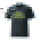 2869560 Polaris New Mens Roseau Tee Shirt Charcoal Heather Cotton Poly