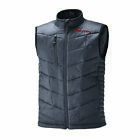 286992409 Polaris Mens Nylon Snowmobile Heated Vest Dark Gray 753524440264