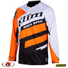 3204-000-130-800 Klim New Race Spec Jersey White Md Snowmobile Enduro Utv