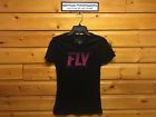 356-0420 Fly Racing Womens Logo Fade Tee Casual Apparel Motocross Mx