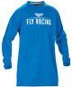 370-801 Fly Racing Windproof Technical Jersey Snowmobile Gear Blue