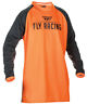 370-807 Fly Racing Windproof Technical Jersey Snowmobile Gear Flo Orange