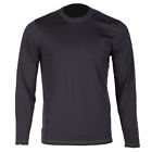 3712-000-140-000 Klim Teton Merino Wool Ls Shirt Black Size Large