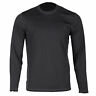 3712-000-150-000 Klim Teton Merino Wool Long Sleeve Shirt Black Mens Size