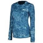 4020-004-120-200 Klim Womens Solstice Long Sleeve Shirt Blue Small