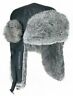 4458970090 Vintage Rabbit Fur Hat Black