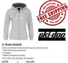 4537590909 Womens Gray Hoodie Lg 4537590909 Womens Gray Hoodie Lg