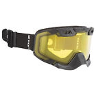 508106 Ckx Kimpex Snowmobile Backcountry Goggle Black Mat Tactical Yellow Lens