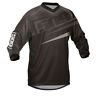 509-jer-wps-lg Windproof Lightweight Snowmobile Motocross Racing Jersey Stealth Large 843614110327