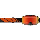 509-kingog-18-bf Kingpin Carbon Fiber Goggles Fire Orange To Blue Mirror Lens