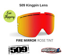509-kinlen-17-fr Kingpin Goggle Lenses Dual Fire Mirror Rose Tint Sticker
