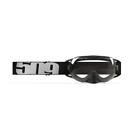 509-revgog-17-bk Revolver Snow Goggles Black With Clear Lens