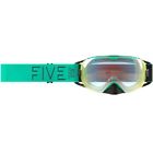 509-revgog-18-bte Revolver Goggles Black Teal Fire Mirror Clear Tnt Lens