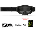 509-x5gog-18-bo Sinister Snowmobile Goggles Black Ops