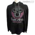5223-974 Arctic Cat New Oem Womens Skull Hoodie Black 886224916200