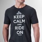 5259-248 Arctic Cat Mens Keep Calm And Ride On Tee Black