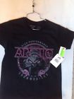 5269-061 Arctic Cat Womens Cathead Tee Shirt Black Small