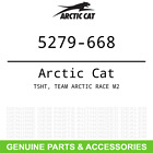 5279-668 Arctic Cat Tsht Team Race Oem