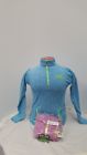 5293-494 Arctic Cat Womens Cosmic Blue Large Sweatshirt Zip Hand Cuffs