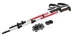 83-0001 Yukon Charlies Series Aluminum Trekking Poles Red