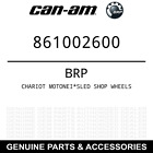 861002600 Brp Chariot Motonei Sled Shop Wheels Oem