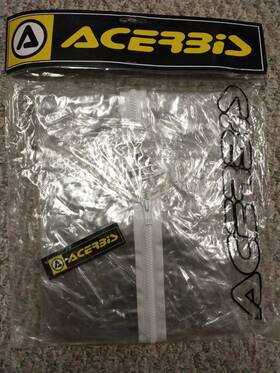 Acerbis 886687611438 Waterproof Mx Motocross Enduro Clear Over Rain Jacket Xxl
