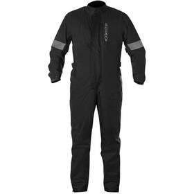 2850-0026 Alpinestars Hurricane One-piece Rain Suit Black X-large - 2850-0026 Alpinestars Hurricane One-piece Rain Suit Black X-large -