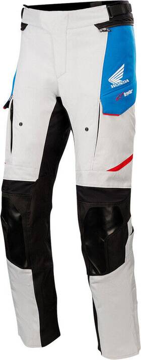3227421-9173-xl Alpinestars Honda Andes V3 Drystar Gray Blue Red Pants Size X-large