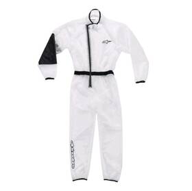 Alpinestars 3266019-00 Kart Rain Suit Clear Size Adult Small Waterproof Racing Oversuit New