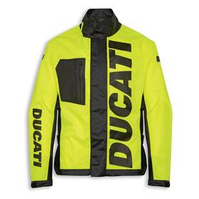 981071207 Ducati Aqua Rain Jacket Hv Yellow Xx-large