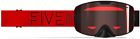 F02001300-000-101 Kingpin Red Rose Tint Lens Snowmobile Snow Goggles New