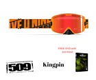 F02001300-000-403 Kingpin Snowmobile Particle Orange Goggles Free Dvd