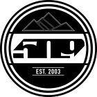 F13000100-018-001 Snowmobile Circular Established Logo Sticker Decal New