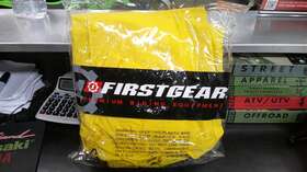 Fg.1070-02.u003 Firstgear Motorcycle Rain Suit - Jacket And Pants Sz Large Fg.1070-02.u003 Firstgear Motorcycle Rain Suit - Jacket And Pants Sz Large