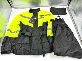478-8015l Fly Racing Street Two-piece Rain Suit Hi-viz Yellow Large - #6016 478-8015 4 478-8015l Fly Racing Street Two-piece Rain Suit Hi-viz Yellow Large - #6016 478-8015 4