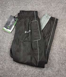 Frogg Toggs 647484061211 Road Toad Pants Men Black Bilt Reflective Riders Motorcycle Raingear