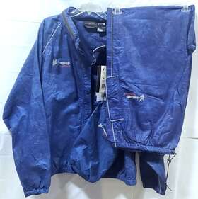 Frogg Toggs Ft1032-12 Road Toad Action Rain Suit - Blue Water-proof 3xl