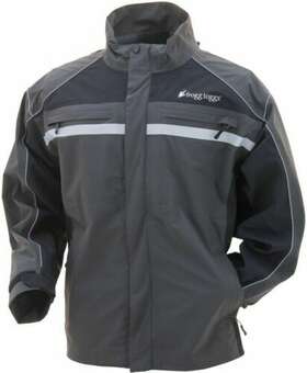 Pfc63136-177lg Frogg Toggs Pcf63136-177lg Large Pilot Cruiser Illuminator Jacket Black/slate Pfc63136-177lg Frogg Toggs Pcf63136-177lg Large Pilot Cruiser Illuminator Jacket Black/slate