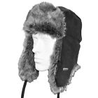 H210-n-04-l Naturmania Nats Aviator Style Hat Black Large Men 840154016270